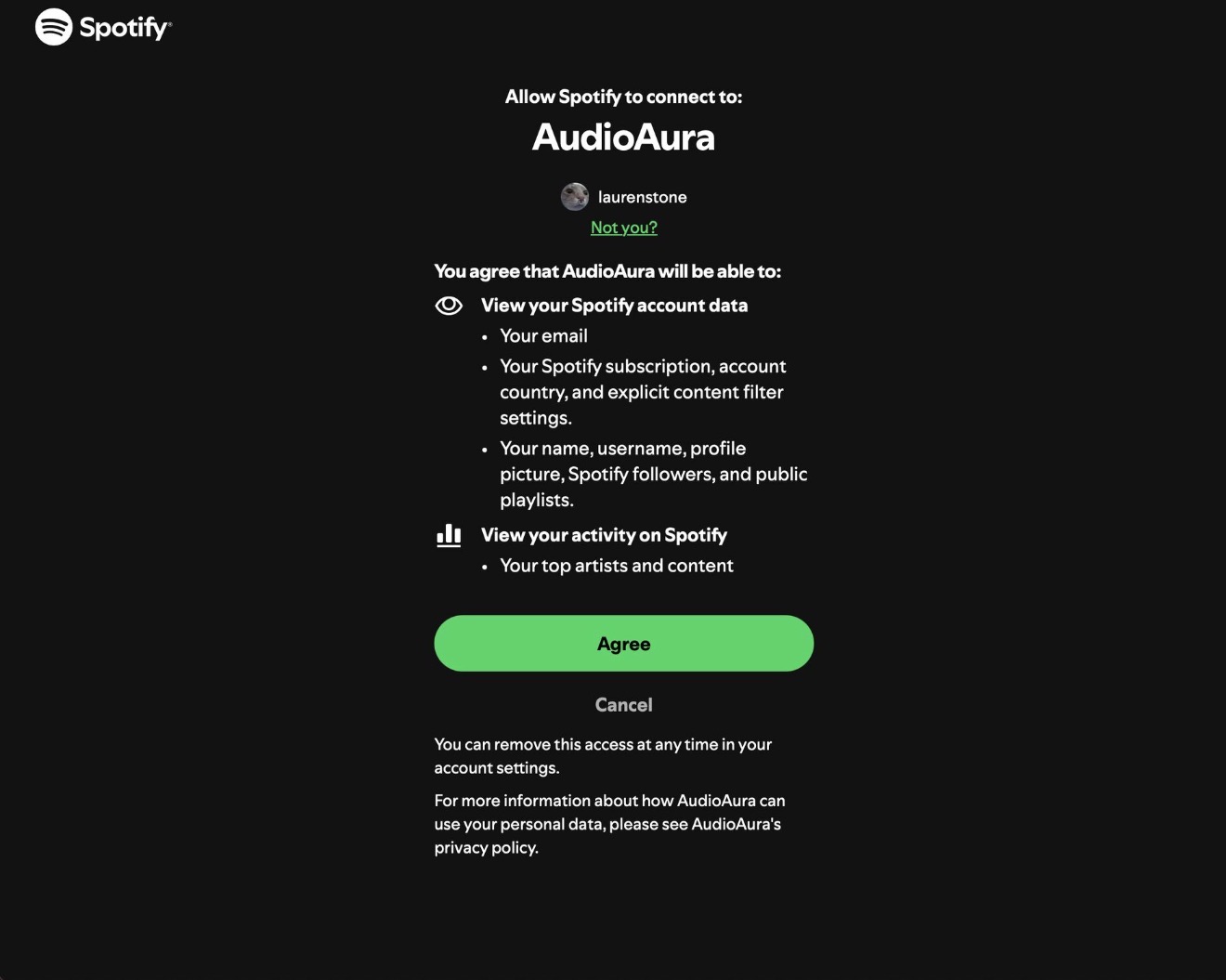 Spotify Authentication